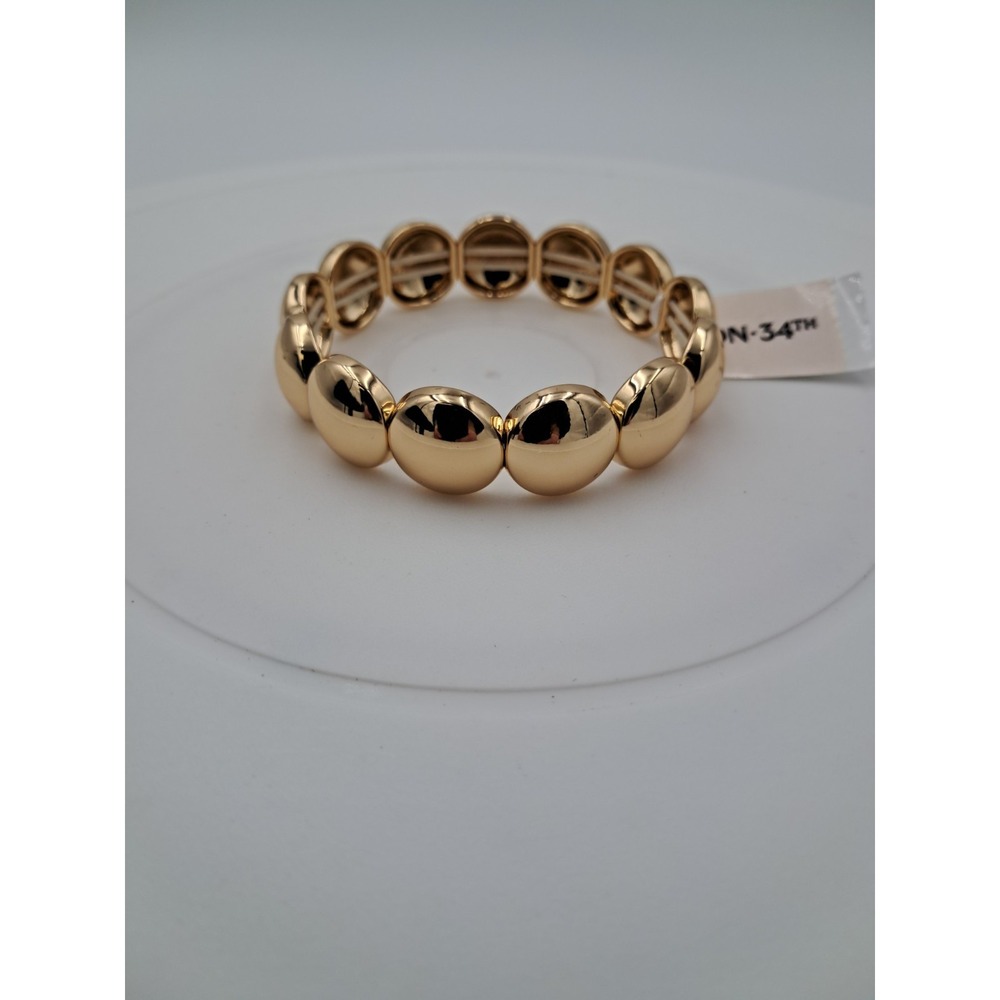 34th Brand Gold‎ Stretch Bracelet